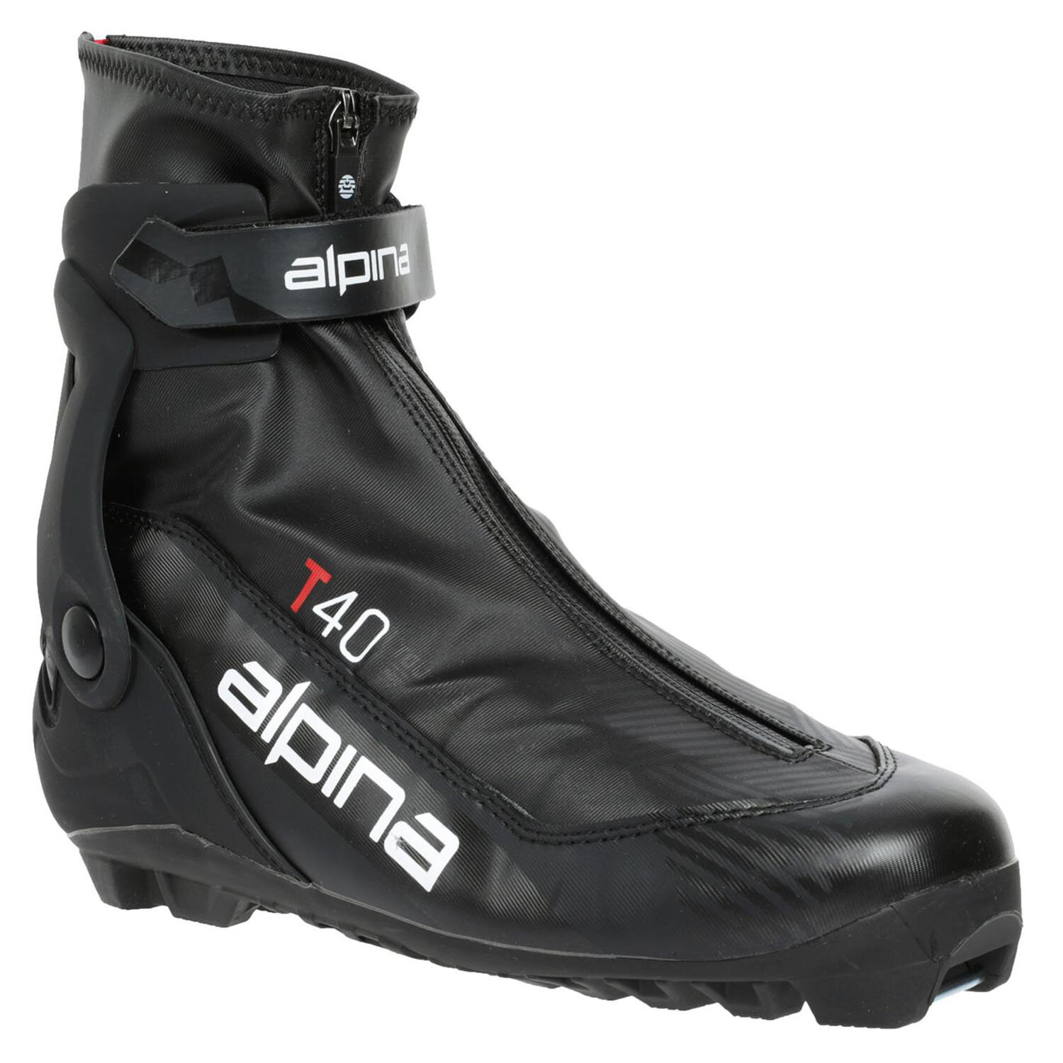 Лыжные ботинки Alpina. T 40 BLACK/RED (EUR:45)