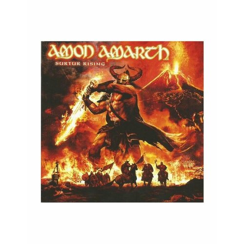 0039841497243, Виниловая пластинка Amon Amarth, Surtur Rising (coloured)