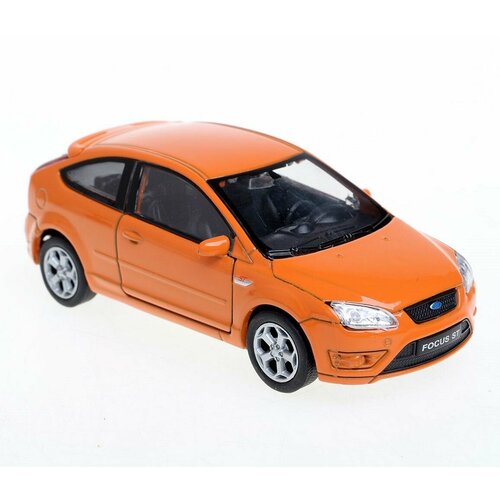 Модель машины 1:38 FORD Focus ST оранжевый 42378 Welly машинка welly 52020a велли модель машины 1 60 в ассортименте