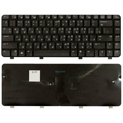 клавиатура для ноутбука hp mini 1000 Клавиатура для ноутбука HP Pavilion DV4-1000 черная