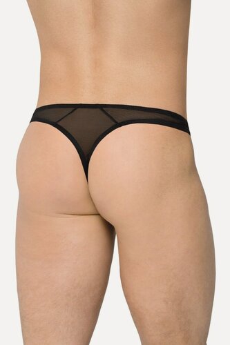 Изображение товара Мужские трусы стринги соблазнительные с сеткой Soft Line«Soft Line», M/L