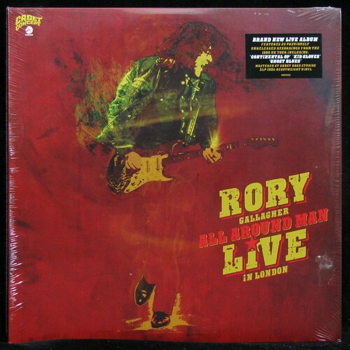Виниловая пластинка Cadet Rory Gallagher – All Around Man (Live In London) (3LP, + booklet) компакт диск warner rory gallagher – all around man live in london 2cd