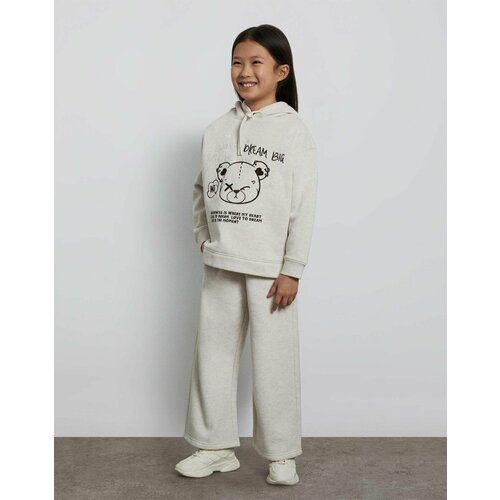 фото Брюки gloria jeans, размер 5-6л/116 (30), бежевый