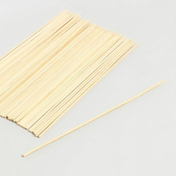 фото Набор деревянных палочек для декора 50 шт 2х9х30 см