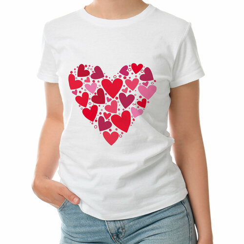 фото Футболка roly, размер xl, белый