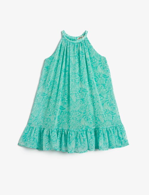 Платье KOTON, размер 7-8 лет, синий