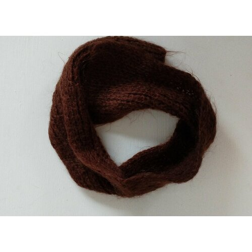 фото Шарф ,72 см, one size, коричневый il'boho