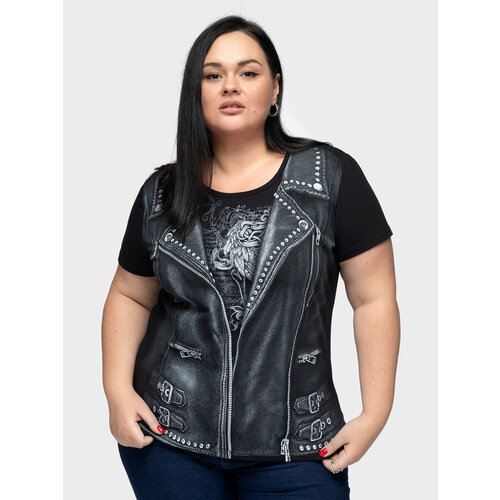 фото Футболка размер 4xl, черный mixfix