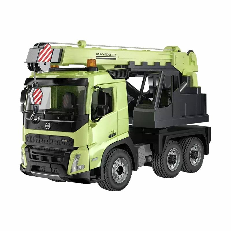 Double Eagle Кран VOLVO 1:20 на Радиоуправление (свет, звук) с 3 бревнами