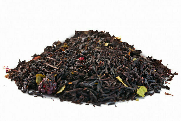 Чай Gutenberg чёрный ароматизированный "Лесная ягода" 500 гр