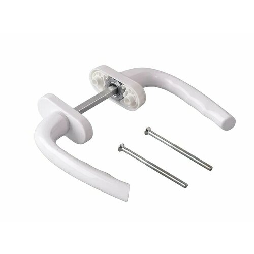 Гарнитур для балконной двери алюминиевый белый RAL9016 966₽