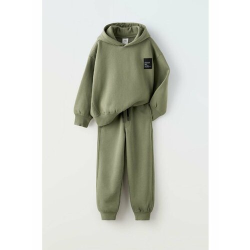 Комплект одежды Zara, размер 134, зеленый