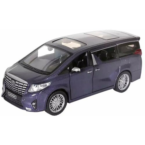 Модель машины Toyota Alphard 1:29 (18см) свет, звук, Инерционный механизм 68681-1 модель машины toyota alphard 1 24 световые и звуковые эффекты