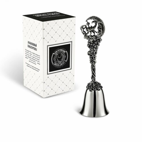 Колокольчик Зодиак-Скорпион никелированный с чернением 783₽