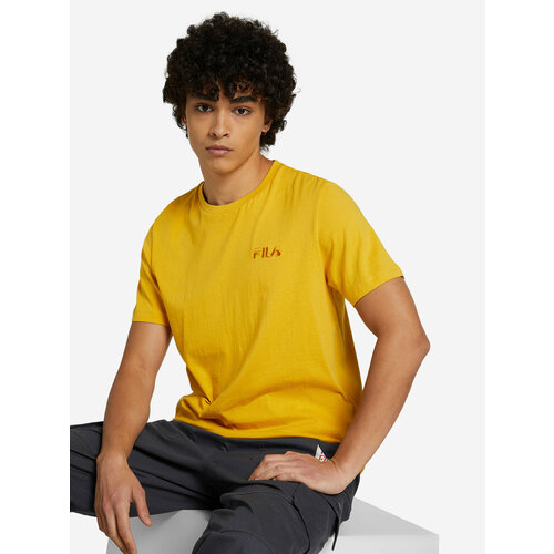 фото Футболка fila, размер 50, желтый