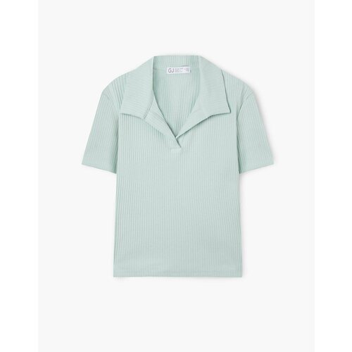 фото Поло gloria jeans, размер 14-16л/164-170, голубой