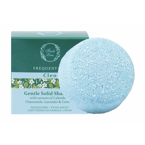 Твердый шампунь для частого использования / Fresh Line Cleo Gentle Solid Shampoo