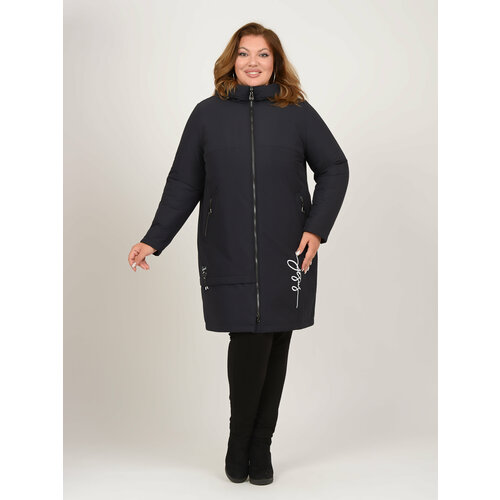 фото Куртка karmelstyle, размер 50, синий