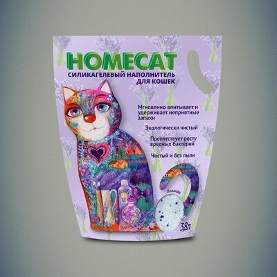 Наполнитель для кошачьего туалета HOMECAT - фото №5