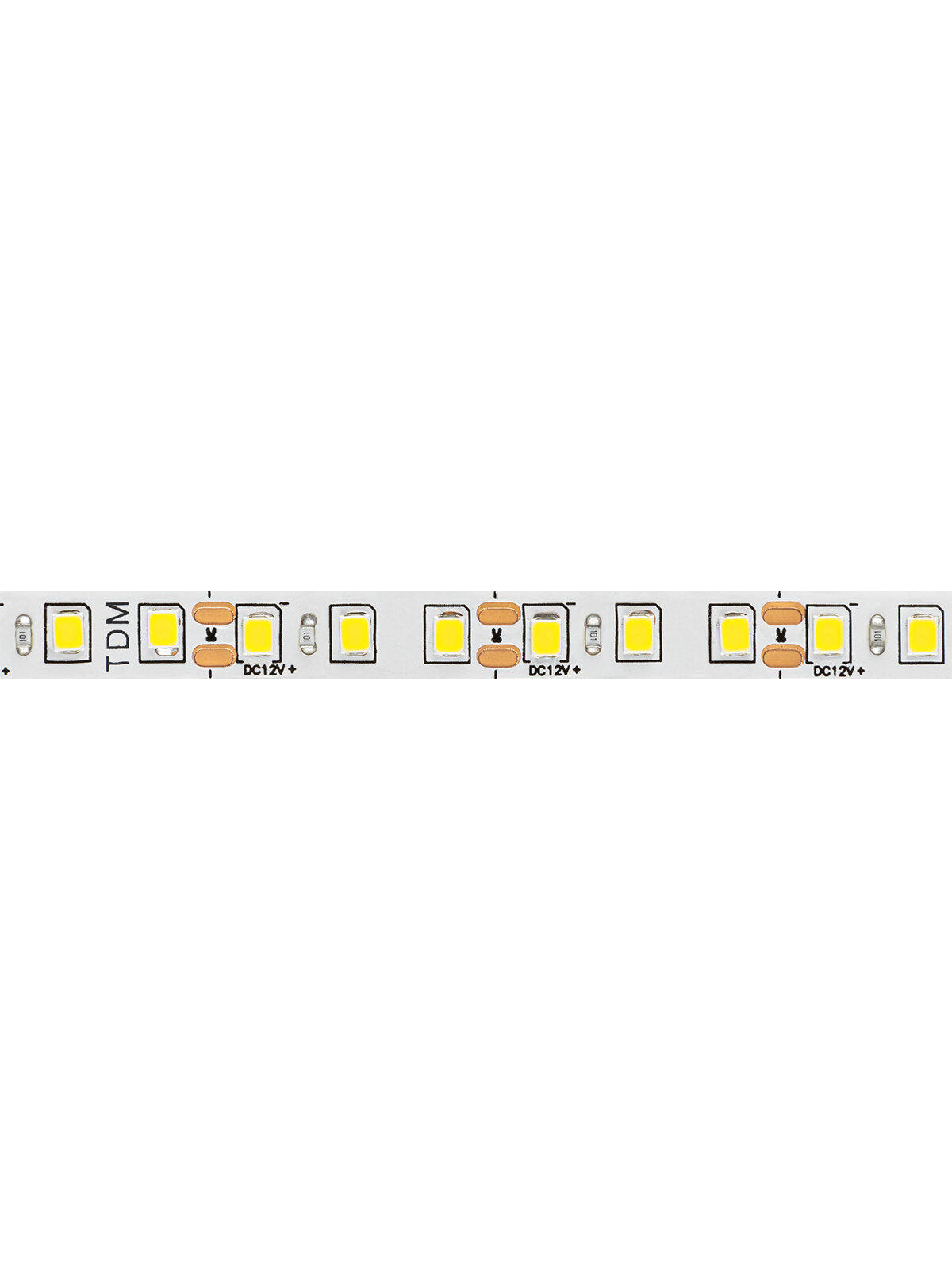 Лента светодиодная SMD2835-120 LED/м-IP20-12 В-9,6 Вт/м-4000 К (5 м) блистер TDM SQ0331-0366, цена за 1 метр