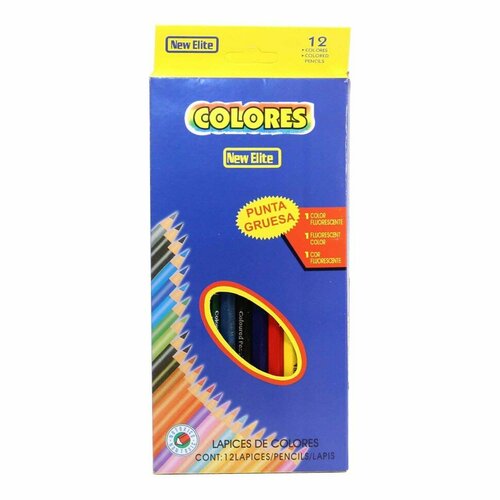 фото Набор цветных карандашей "colores" (набор 12в1) ilikegift