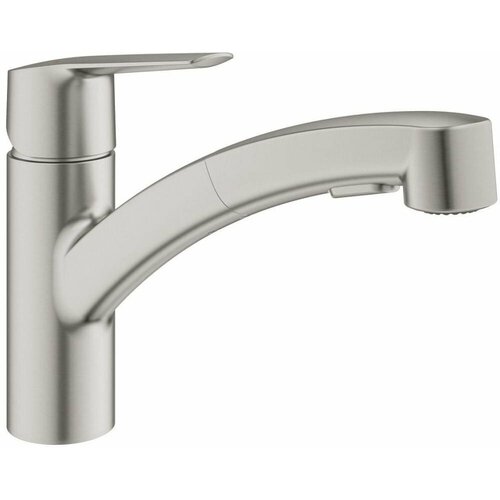 Grohe Start Кухонный Смеситель С Выдвижным Душем, Хром (30307DC1)