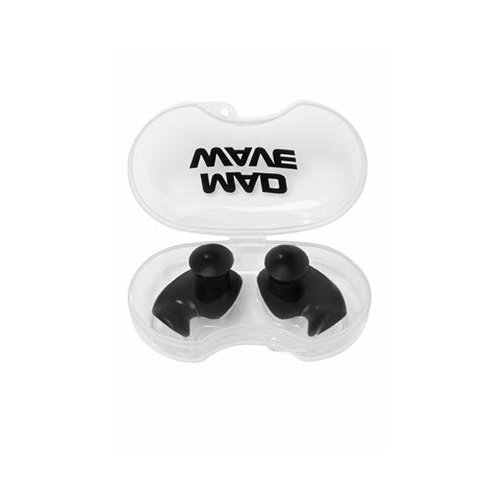 фото Mad wave беруши силиконовые ergo ear plug (черный)