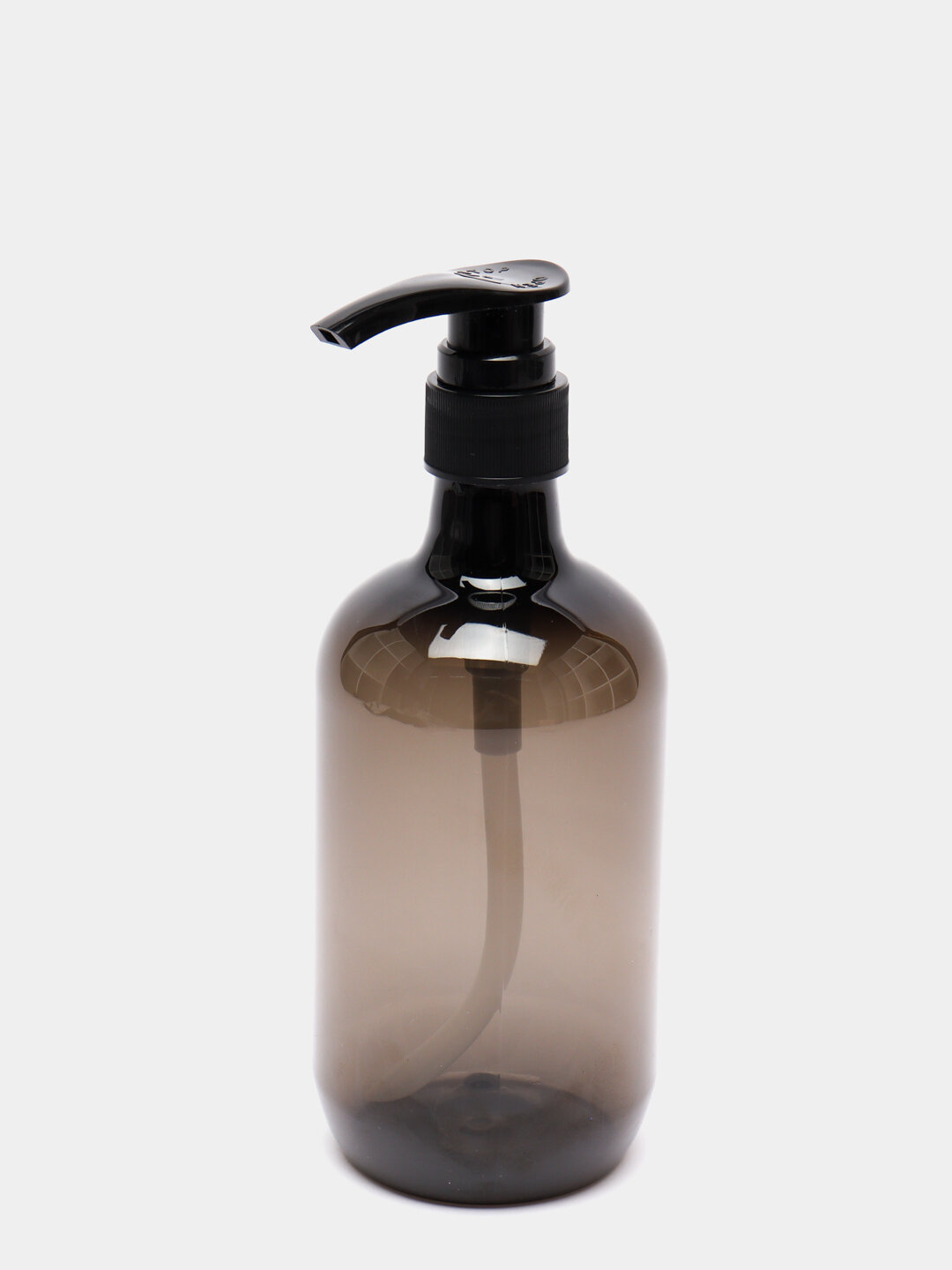 Дозатор косметический, диспенсер, флакон, пустая бутылка с насосом для шампуня/мыла/1шт Объем 500 мл, Цвет Черный