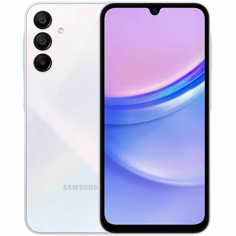 Смартфон Samsung Galaxy A15 SM-A155 4/128GB White-Blue (EAC)
