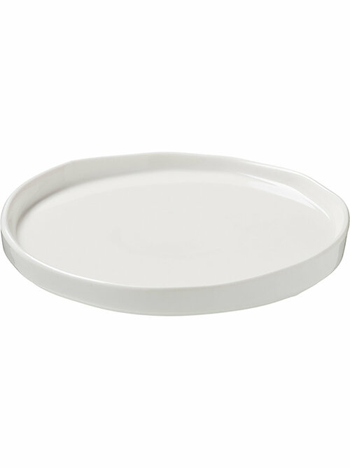 Тарелка сервировочная Kunstwerk Eggshell круглая, 18 см