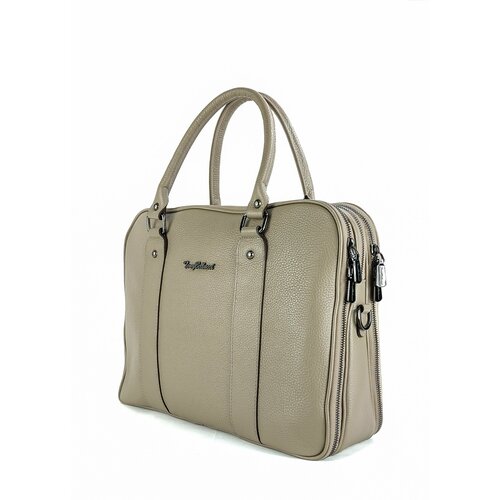 фото Сумка tony bellucci, фактура зернистая, коричневый