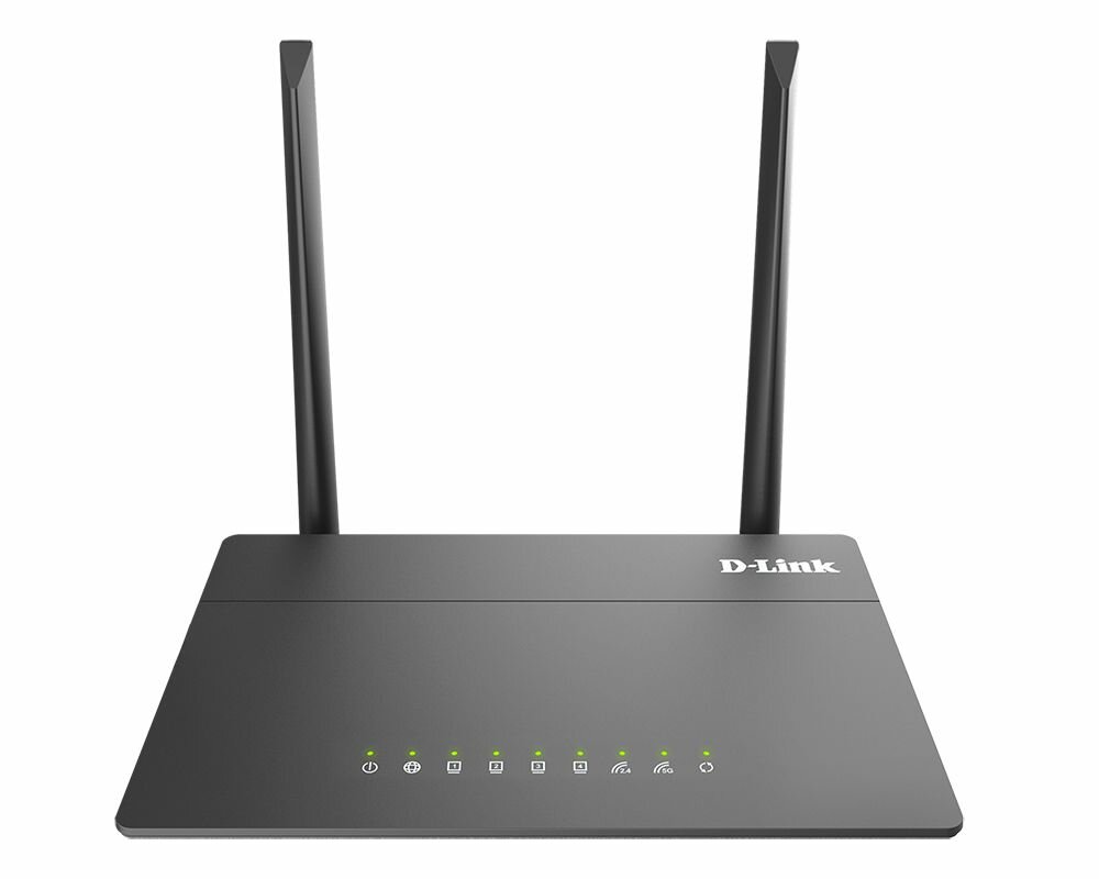 Маршрутизатор D-Link DIR-806A/RU Wireless AC750 Dual-band Router with 1 10/100Base-TX WAN port, 4 10/100Base-TX LAN ports.