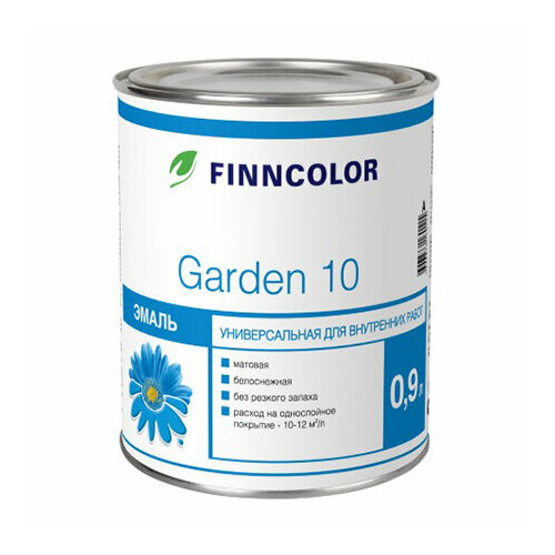 Finncolor GARDEN 10 / Финколор гарден 10 Универсальная матовая 9л База А