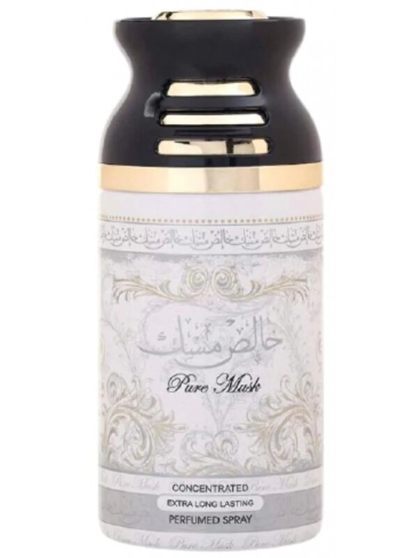 фото Парфюмированный спрей для тела (дезодорант) PURE MUSK / Чистый Мускус, Lattafa Perfumes