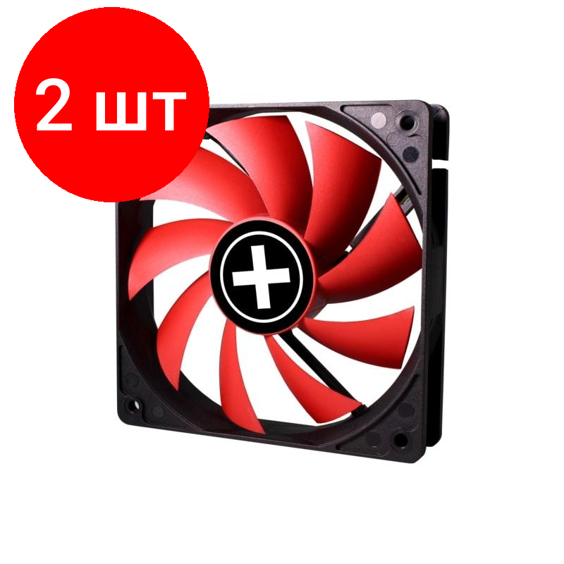 Комплект 2 штук, Вентилятор XILENCE Performance C case fan, XPF120.R,120mm, 3PIN+4PIN(XF039)