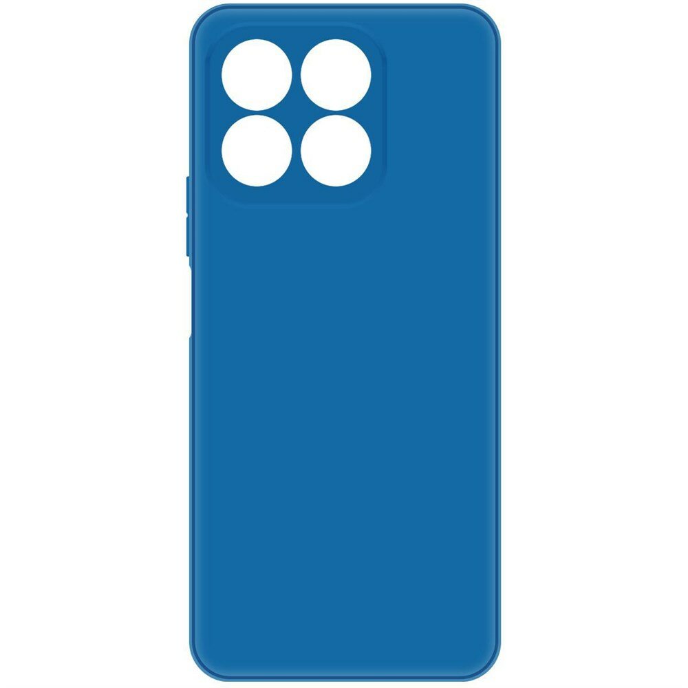 Чехол-накладка Krutoff Silicone Case для Honor X8b синий