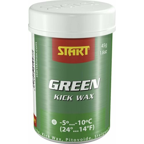 Мазь Start твердая SYNTHETIC GREEN -5 -10 мазь start synthetic violet 1 3 45г 01924