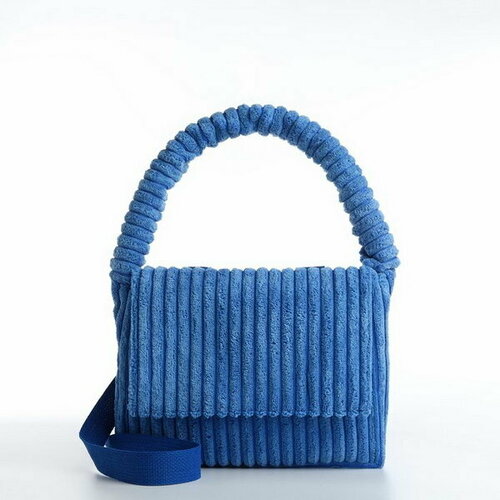 фото Сумка мессенджер сима-ленд, голубой сима-лэнд