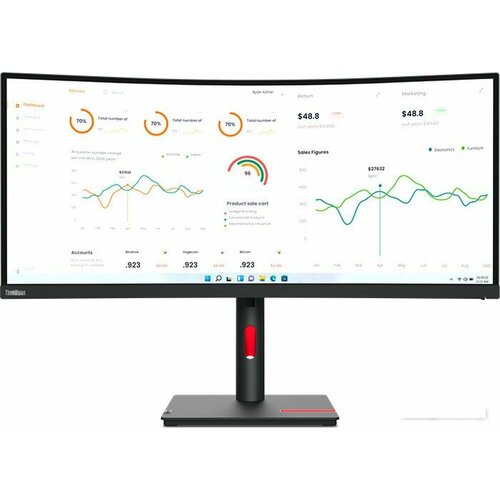 Монитор Lenovo ThinkVision T34w-30 63D4GAT1EU 94313₽