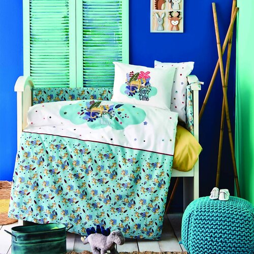 Karaca Home Bummer Хлопковый детский спальный комплект цвета индиго