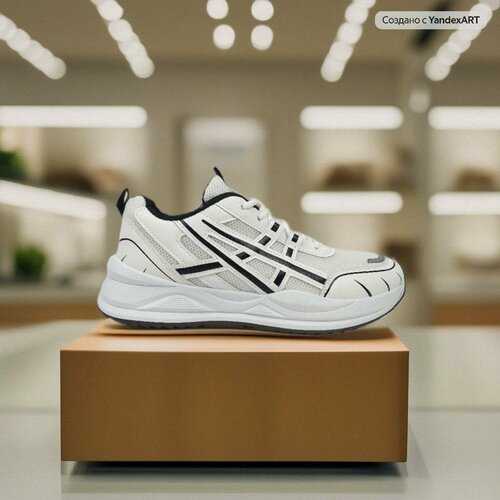 фото Кроссовки in step, полнота 6, размер 41, белый, черный