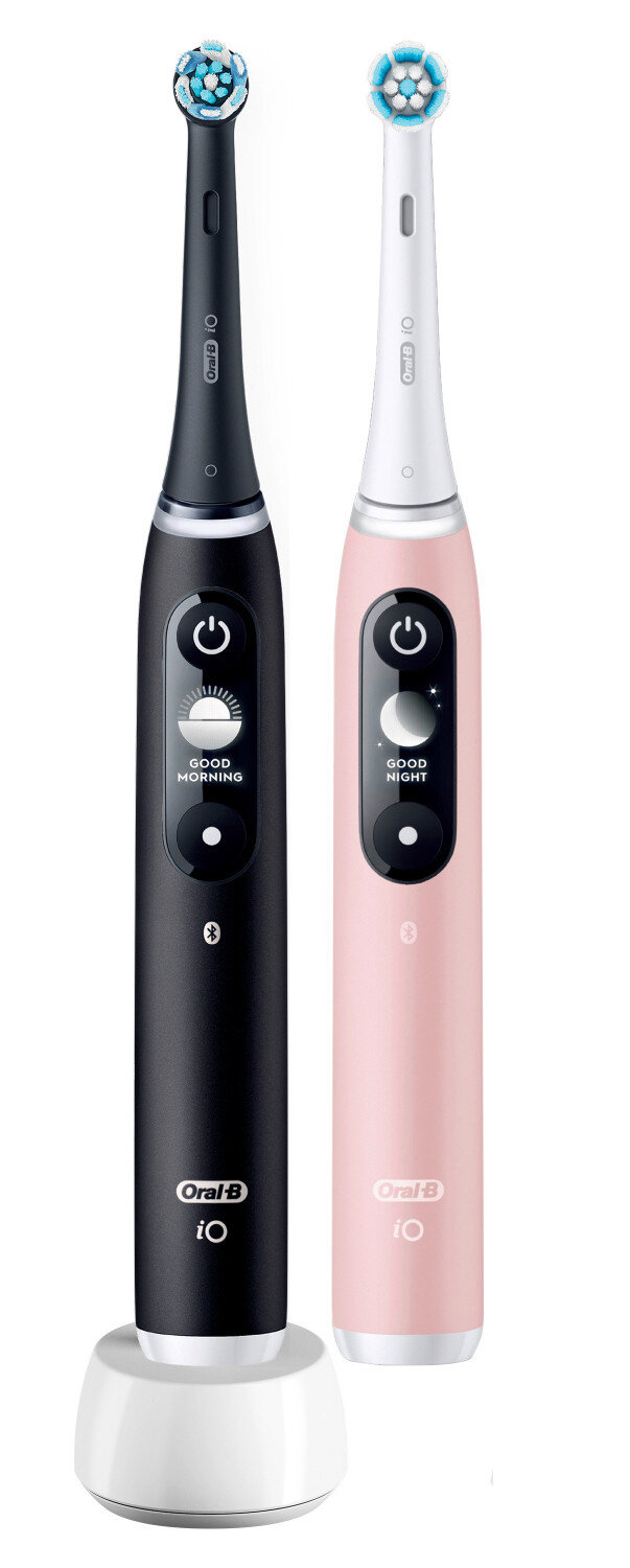 Набор электрических зубных щеток Braun Oral-B iO 6 Duo Black Lava, Pink Sand