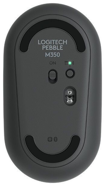 Мышь Logitech Pebble M350 графитовый