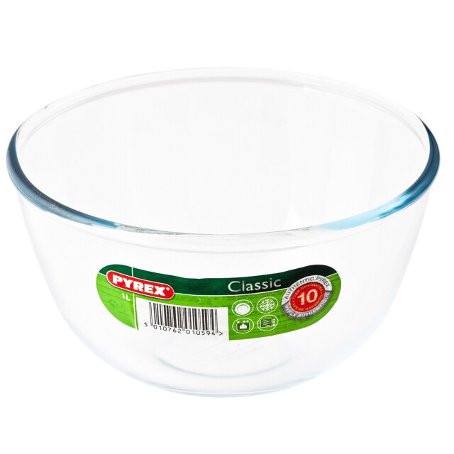 Миска pyrex smart cooking 17см 1л стекло