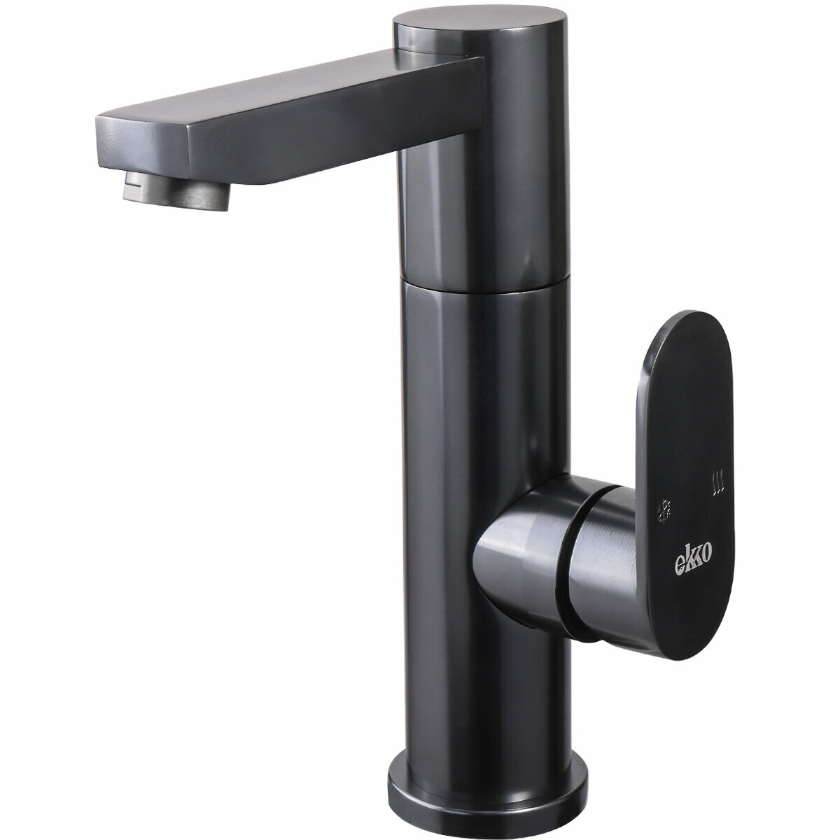 фото Смеситель для раковины EKKO E1083-21, темно-серый