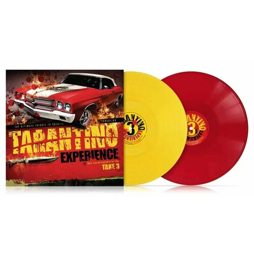 Винил саундтреки к фильмам Тарантино / The Tarantino Experience Take 3 (Colour Vinyl Yellow+Red) 2 LP