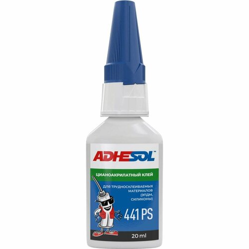 Проникающий цианоакрилатный клей ADHESOL 441ps