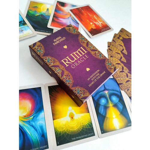 Карты Оракул Руми / Rumi oracle набор с книгой мак карты rumi oracle оракул руми blue angel publishing