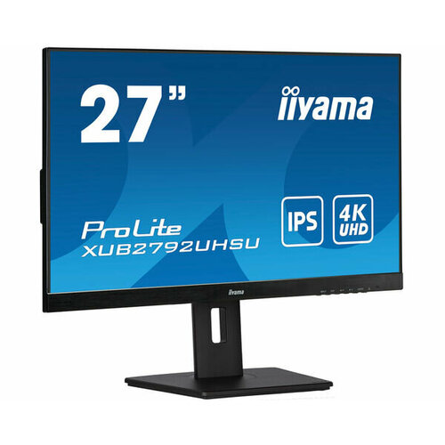 Монитор 27 Iiyama XUB2792UHSU-B5 черный 47820₽