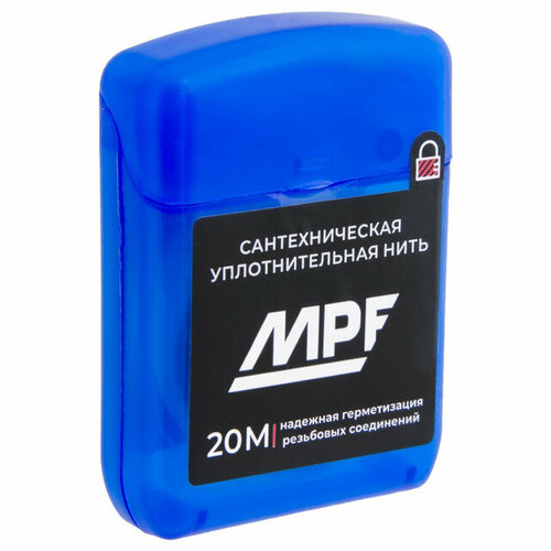 Нить для герметизации резьбы mpf 20м нить для герметизации резьбы masterprof 20 м ис 130219